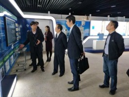 天津市科委陸文龍主任、社發處華強副處長一行到同陽公司調研考察
